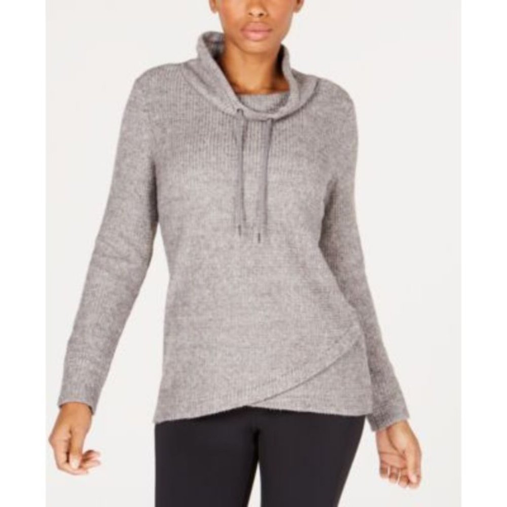 IDEOLOGY COWL NECK PULLOVER SWEATER